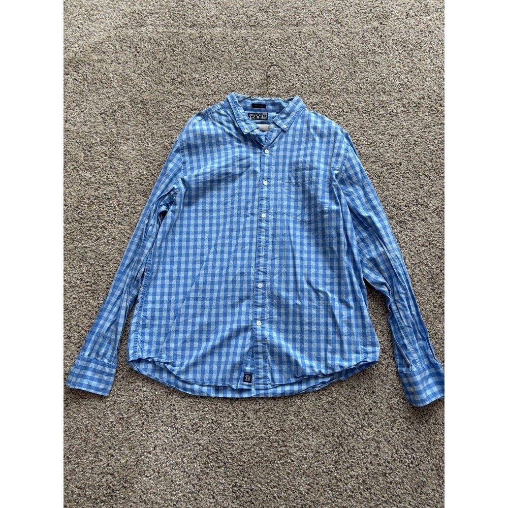 Mens XL Dress Shirt, Rye by Hawker Rye